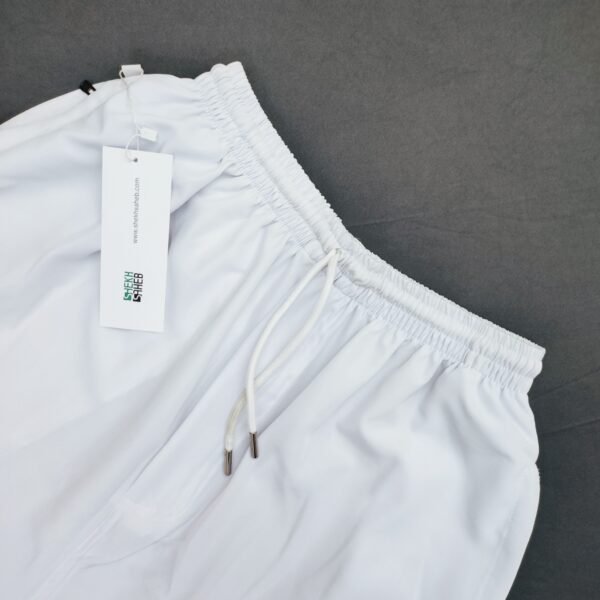Micro Stitch Pajama – 2 Piece White - Image 3