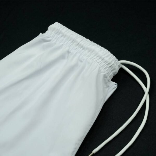 Micro Stitch Pajama – White & Black - Image 5