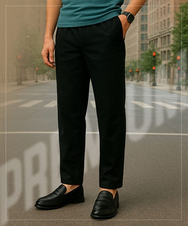 Premium Micro Stitch Pajama – Black